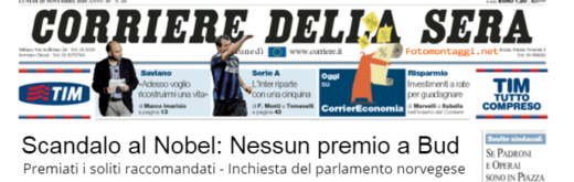 Un Nobel per Bud